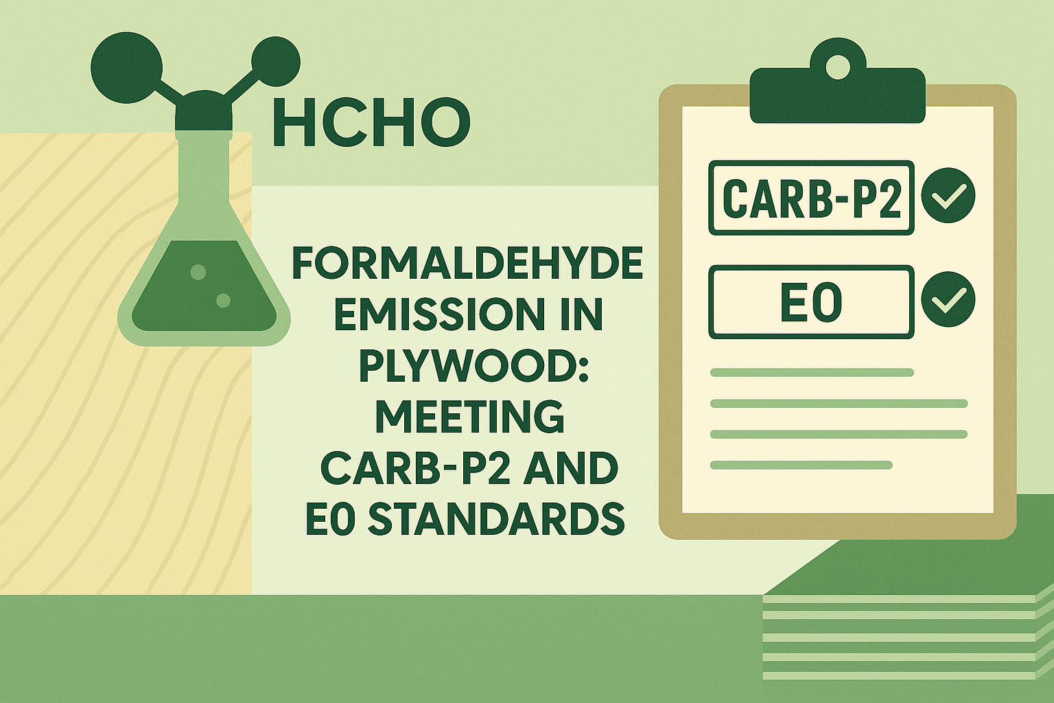 Formaldehyde emission