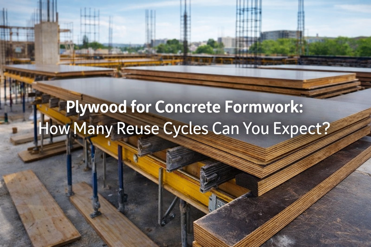 Plywood for Concrete Formwork: How Many Reuse Cycles Can You Expect?