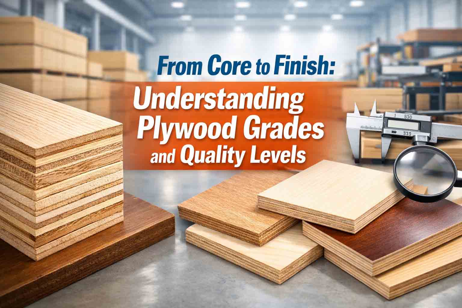 From Core to Finish: Understanding Plywood Grades and Quality Levels
