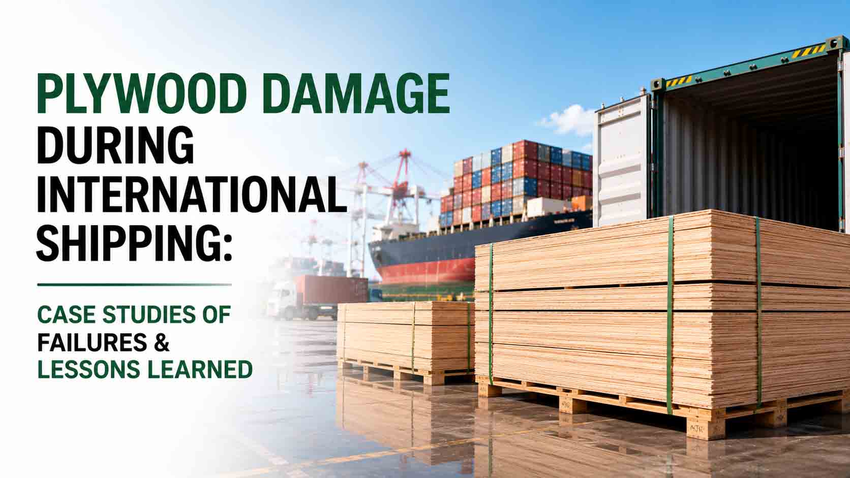 Plywood Damage During International Shipping