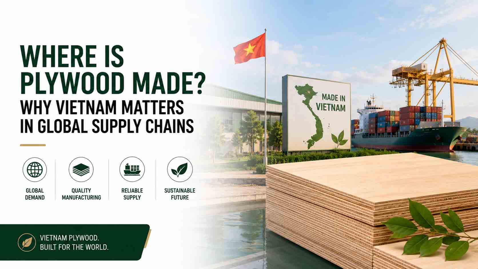 Where Is Plywood Made? Why Vietnam Matters in Global Supply Chains