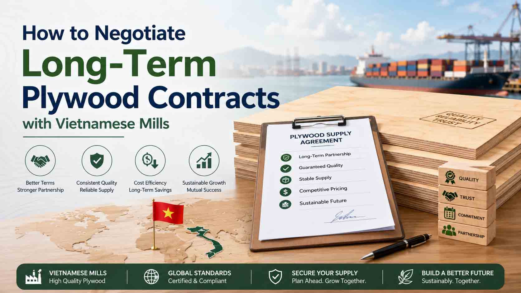 How to Negotiate Long-Term Plywood Contracts with Vietnamese Mills