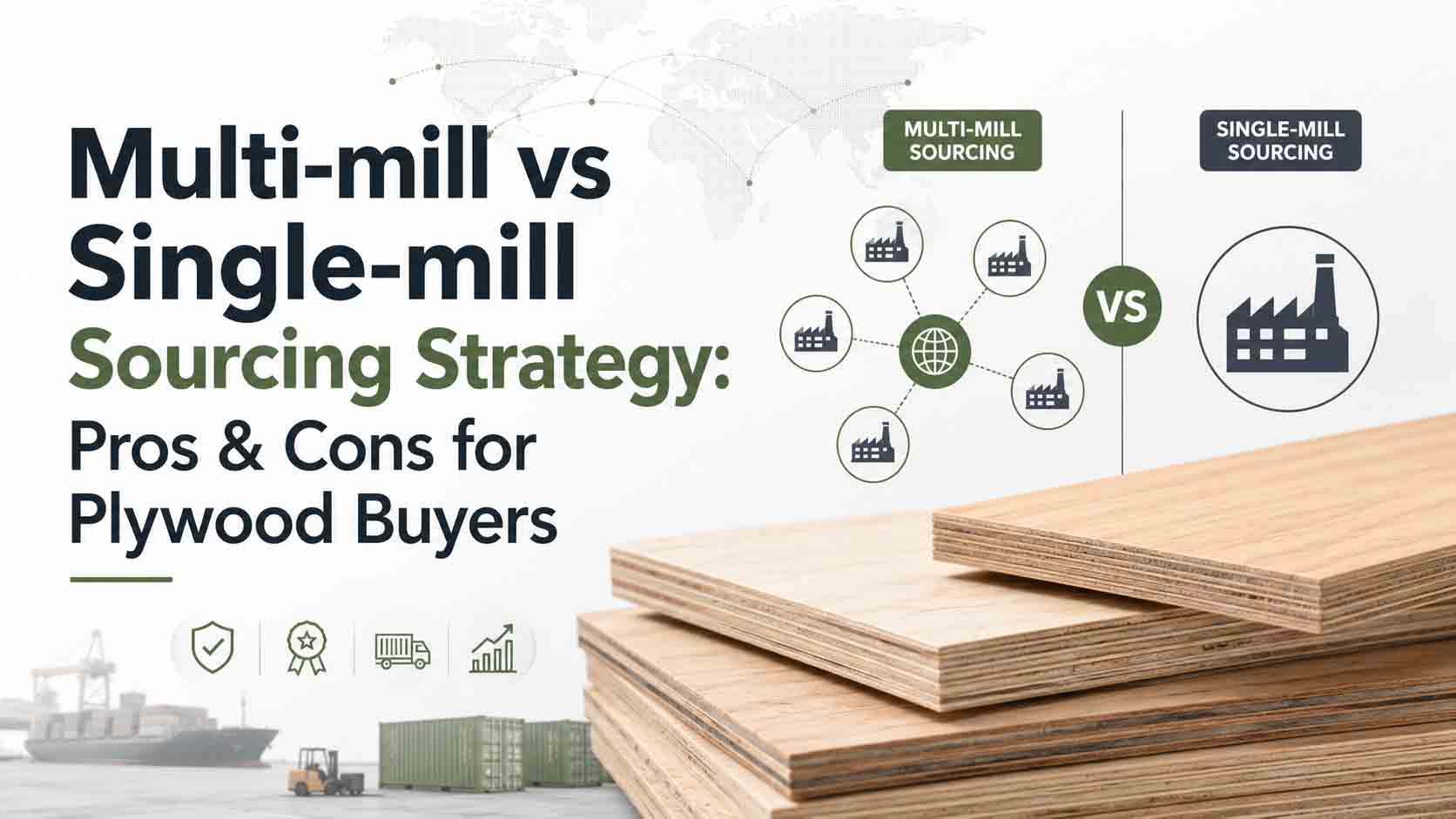 Multi-Mill vs Single-Mill Sourcing Strategy: Pros & Cons for Plywood Buyers